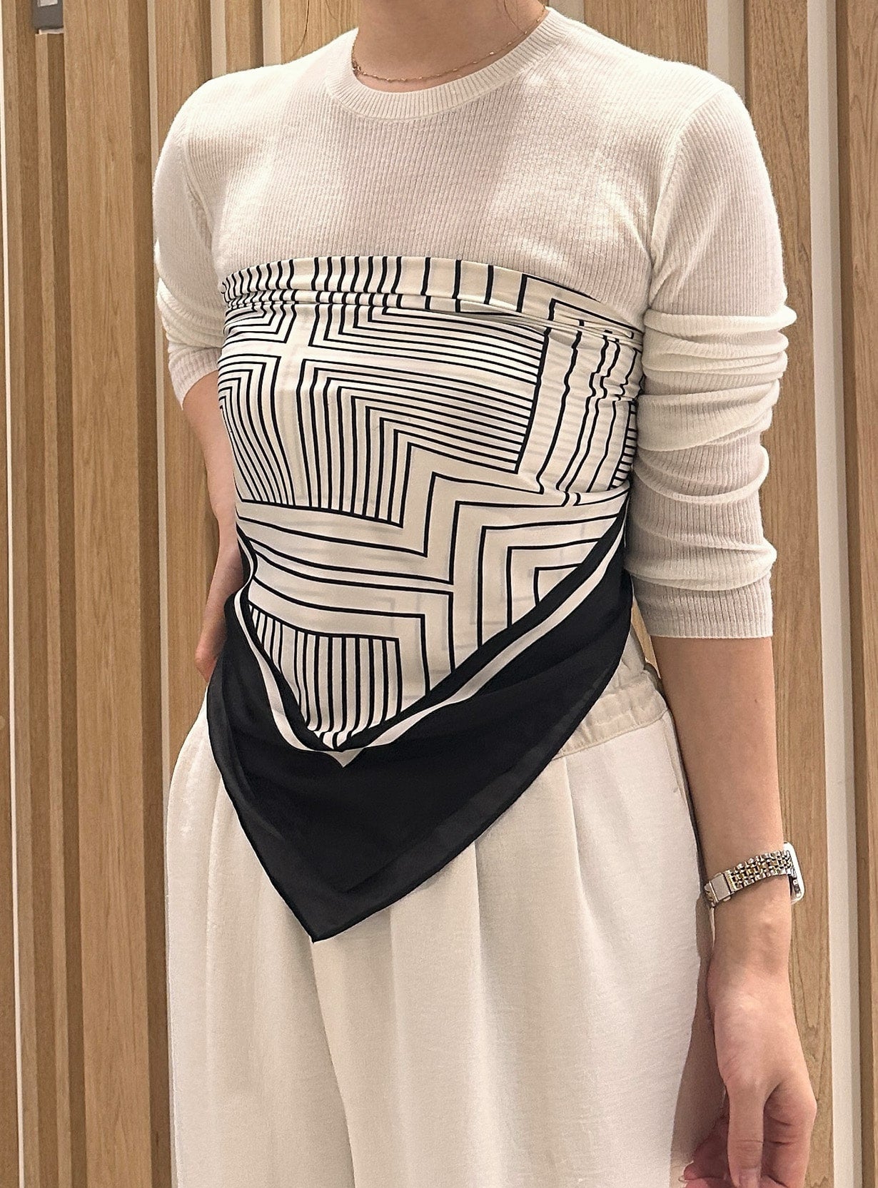 ｒカシミヤリブプルオーバー