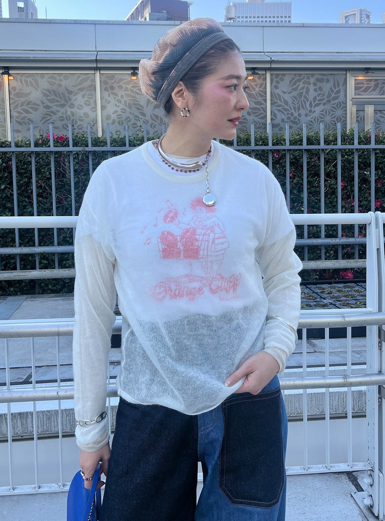 モヘアルーズプルオーバー