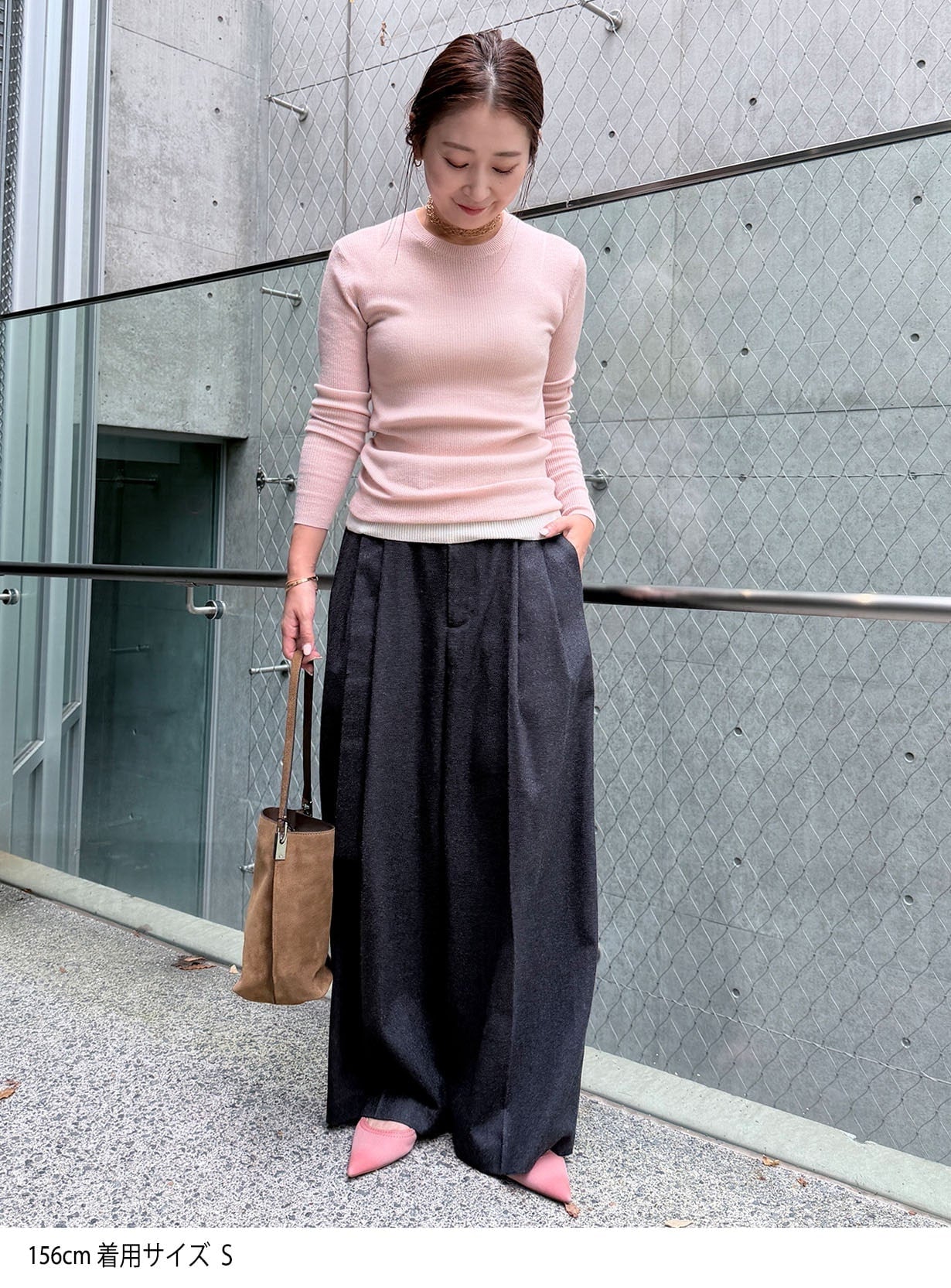 ｒカシミヤリブプルオーバー