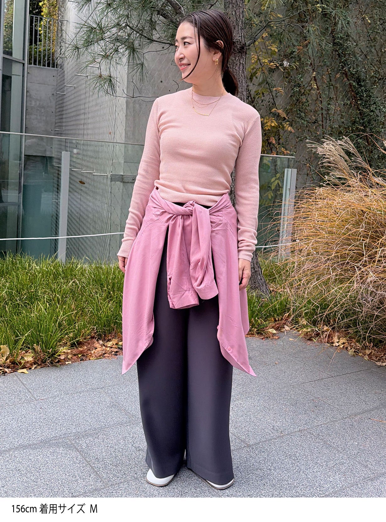 ｒカシミヤリブプルオーバー