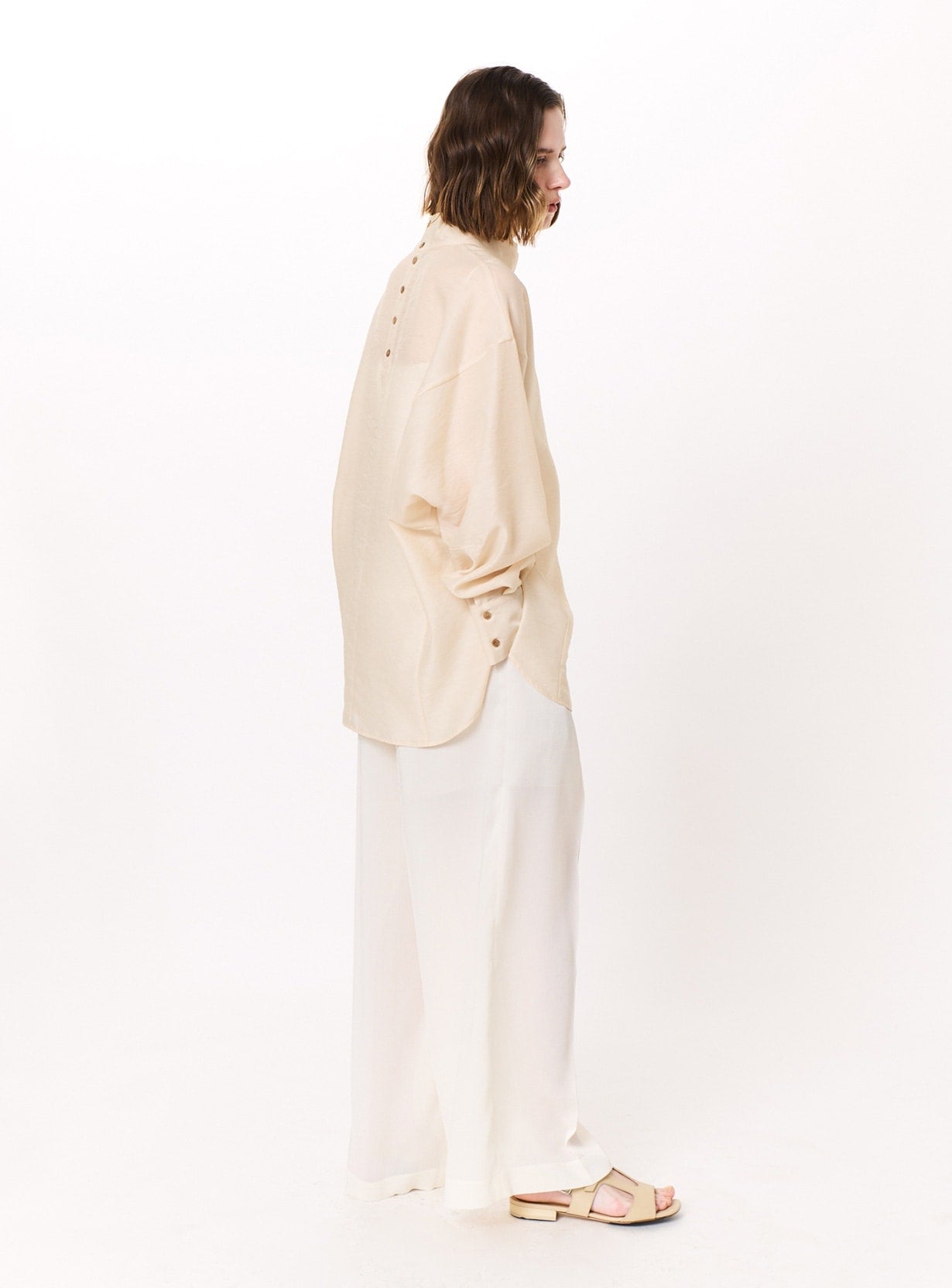 ｒストライプストレートパンツ