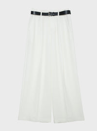 ｒベルテッドワイドイージーパンツ