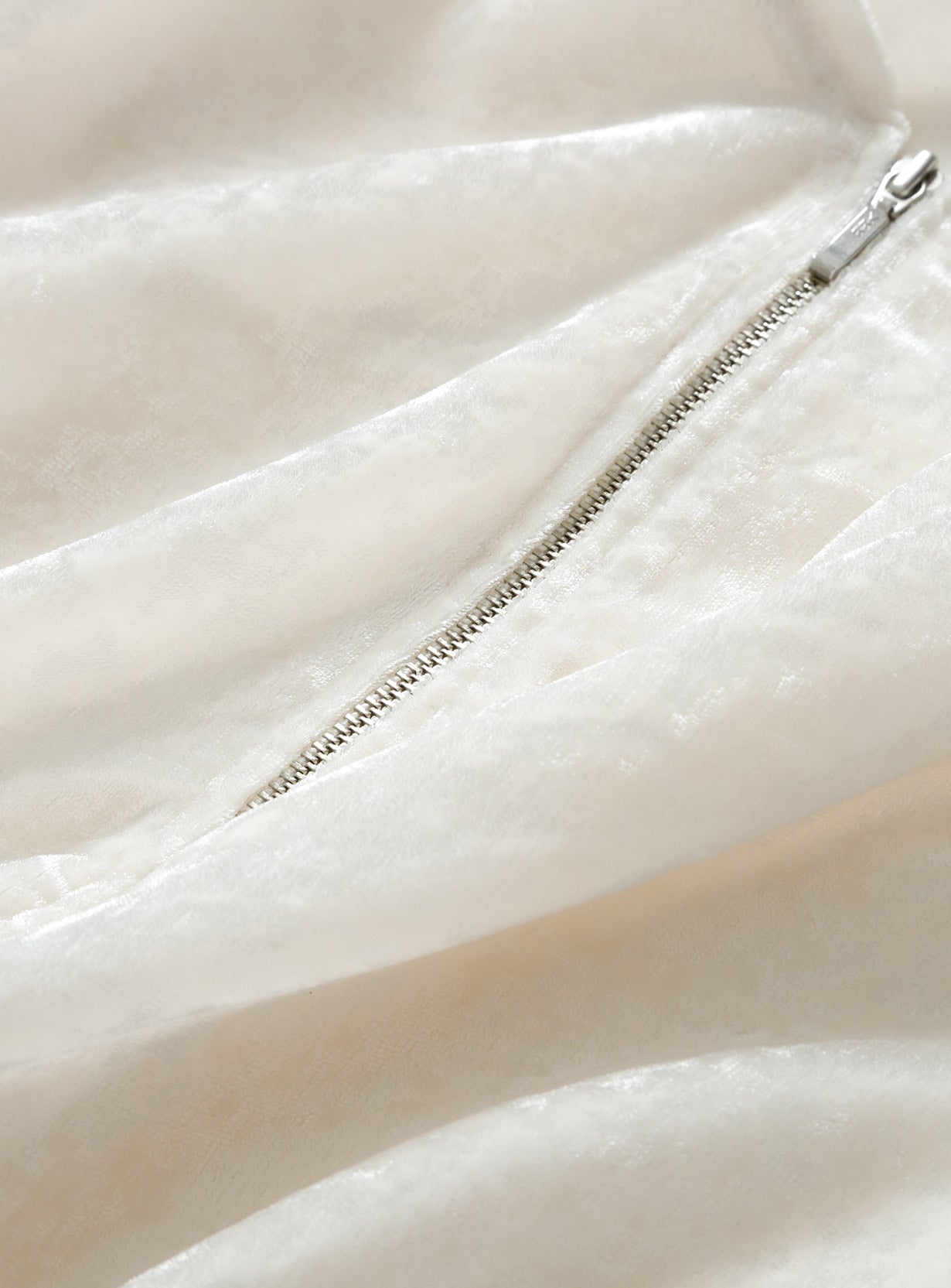 シアーベルベットブルゾン