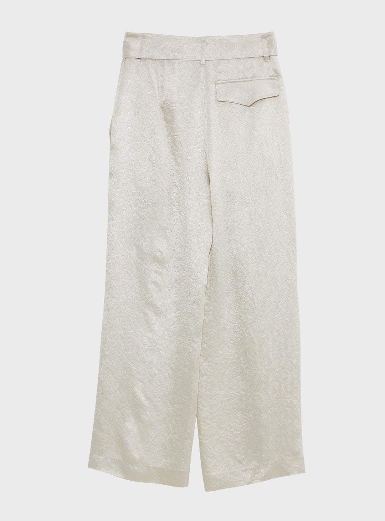 ベルテッドストレートパンツ