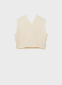 ノースリーブVトップス