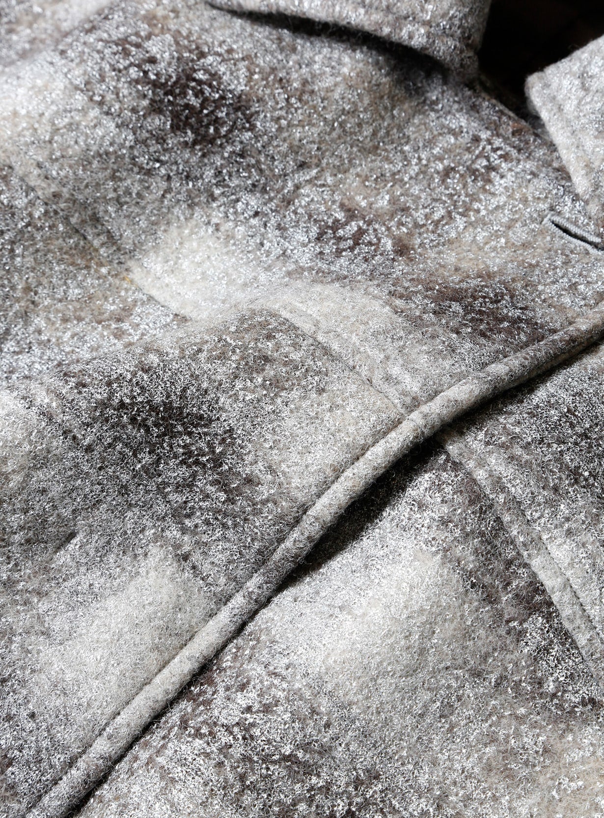 ｒホイルチェックコクーンベスト