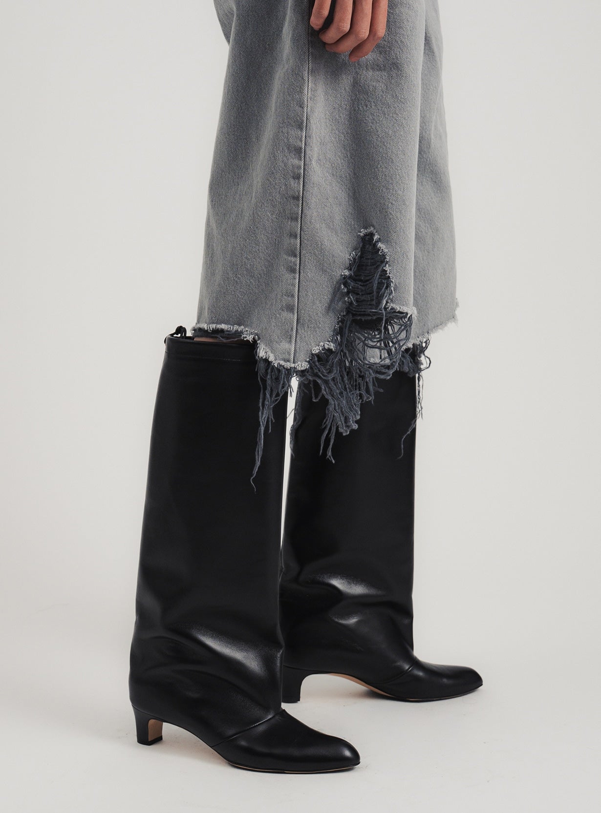 リメイクデニムショーツ