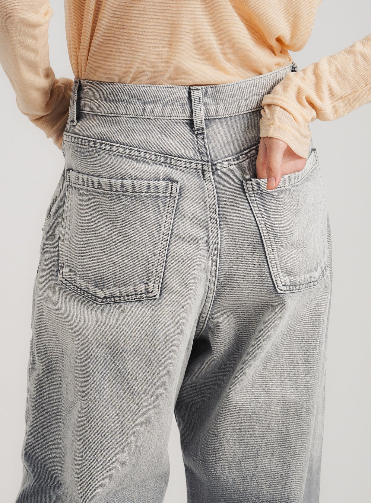 リメイクグラデーションデニム