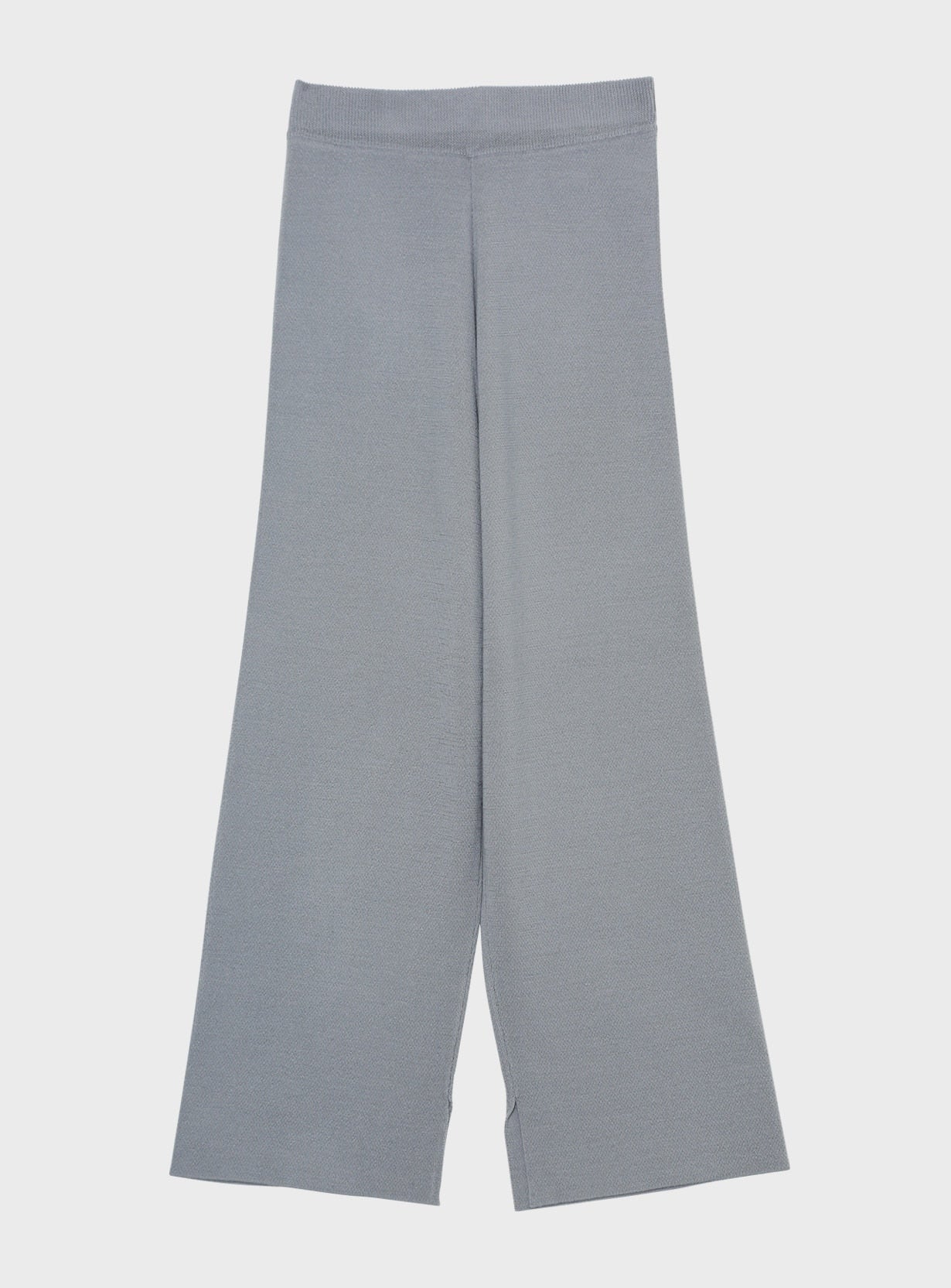 ストレートニットパンツ