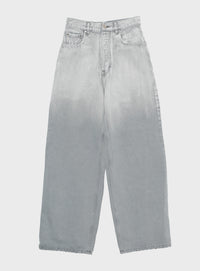 リメイクグラデーションデニム