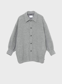 ブラッシュドウールミドルコート