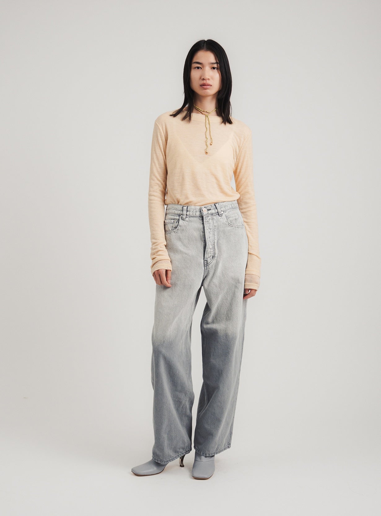 リメイクグラデーションデニム