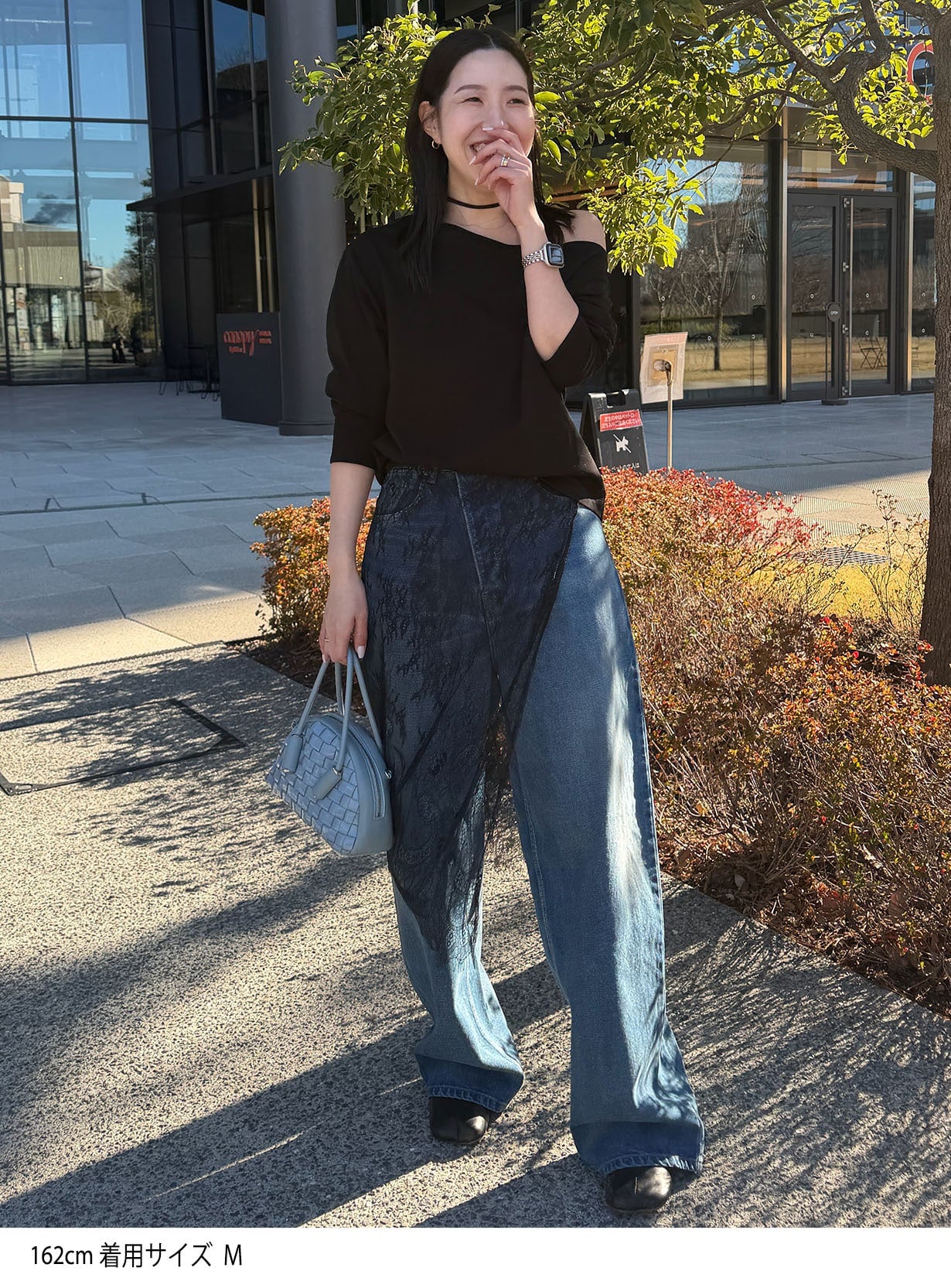 オフショルダープルオーバー