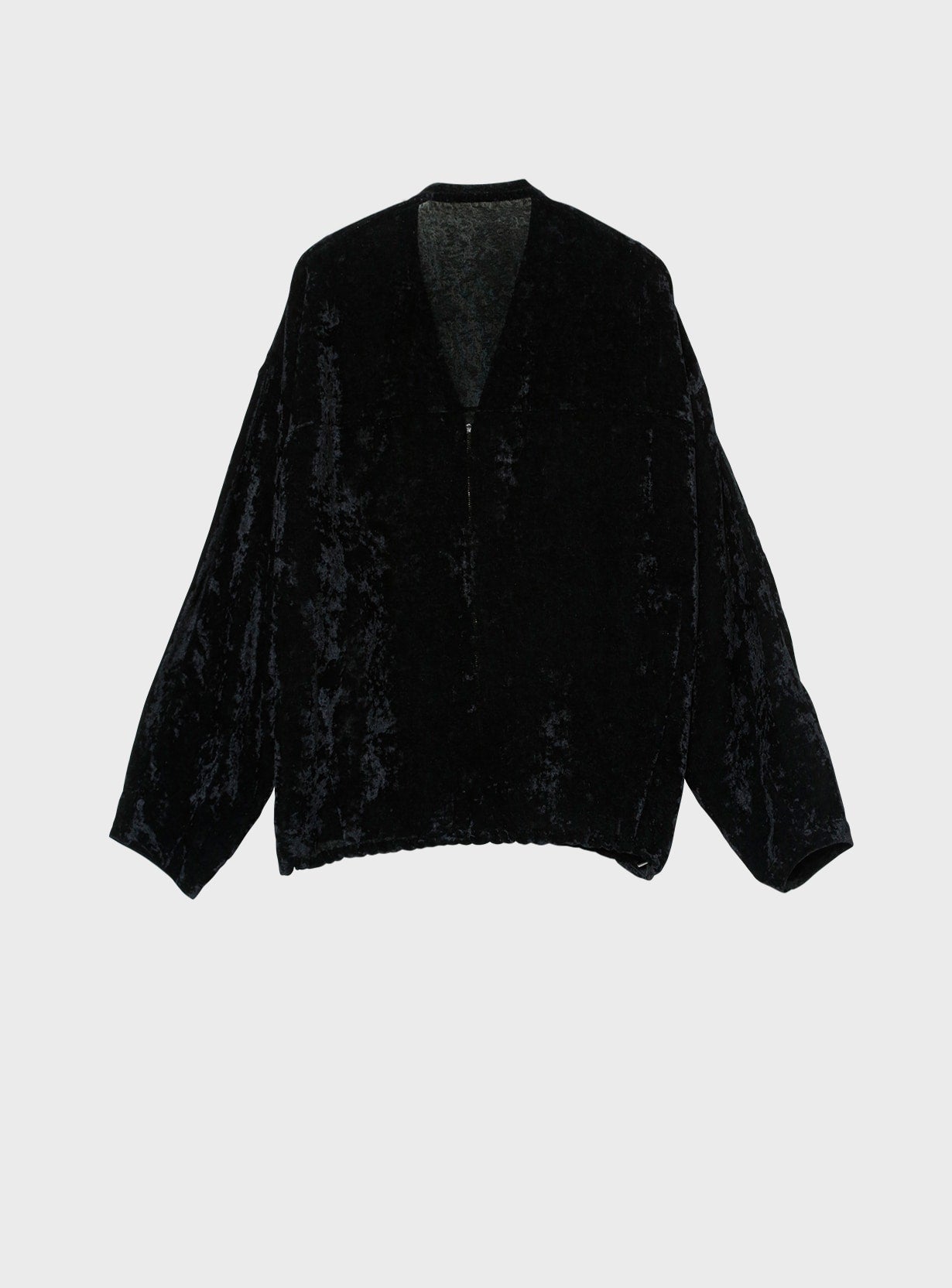 シアーベルベットブルゾン