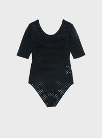 rメッシュニットボディースーツ