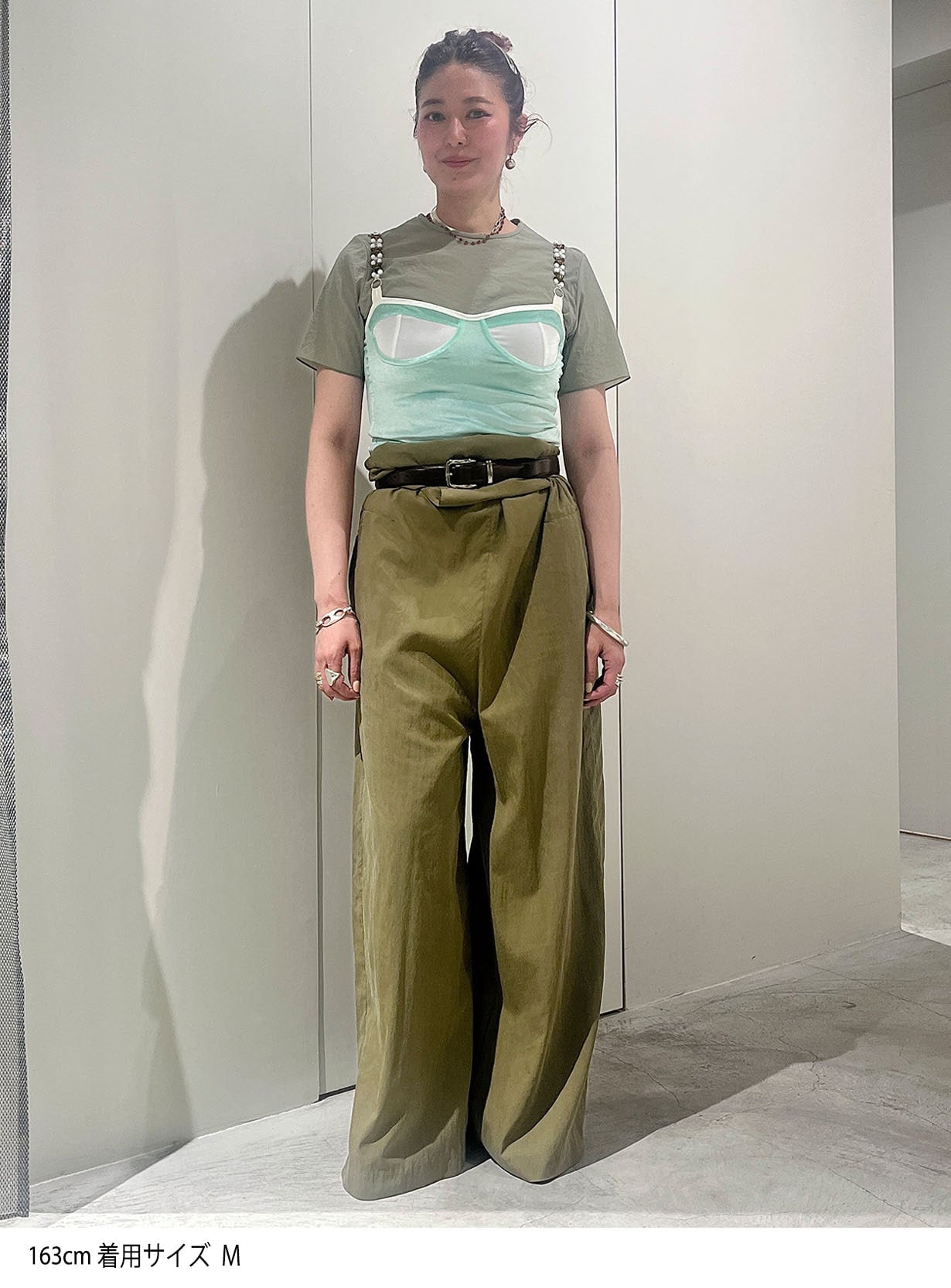 ｒシアーストレッチコンパクトTシャツ