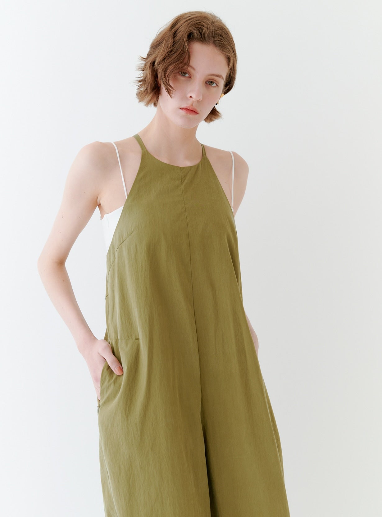 キャミサロペット