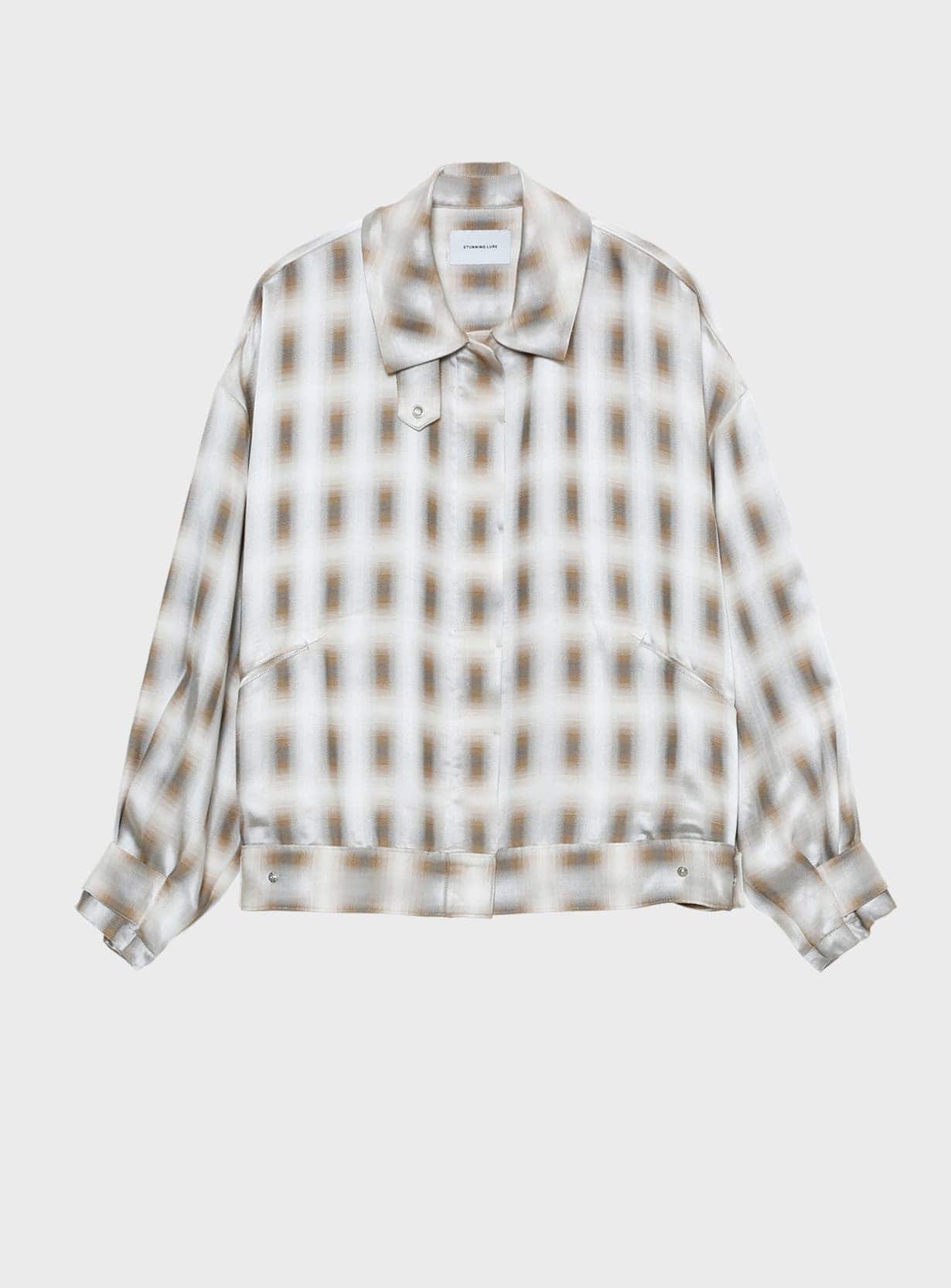 フレームワークチェックシャツ