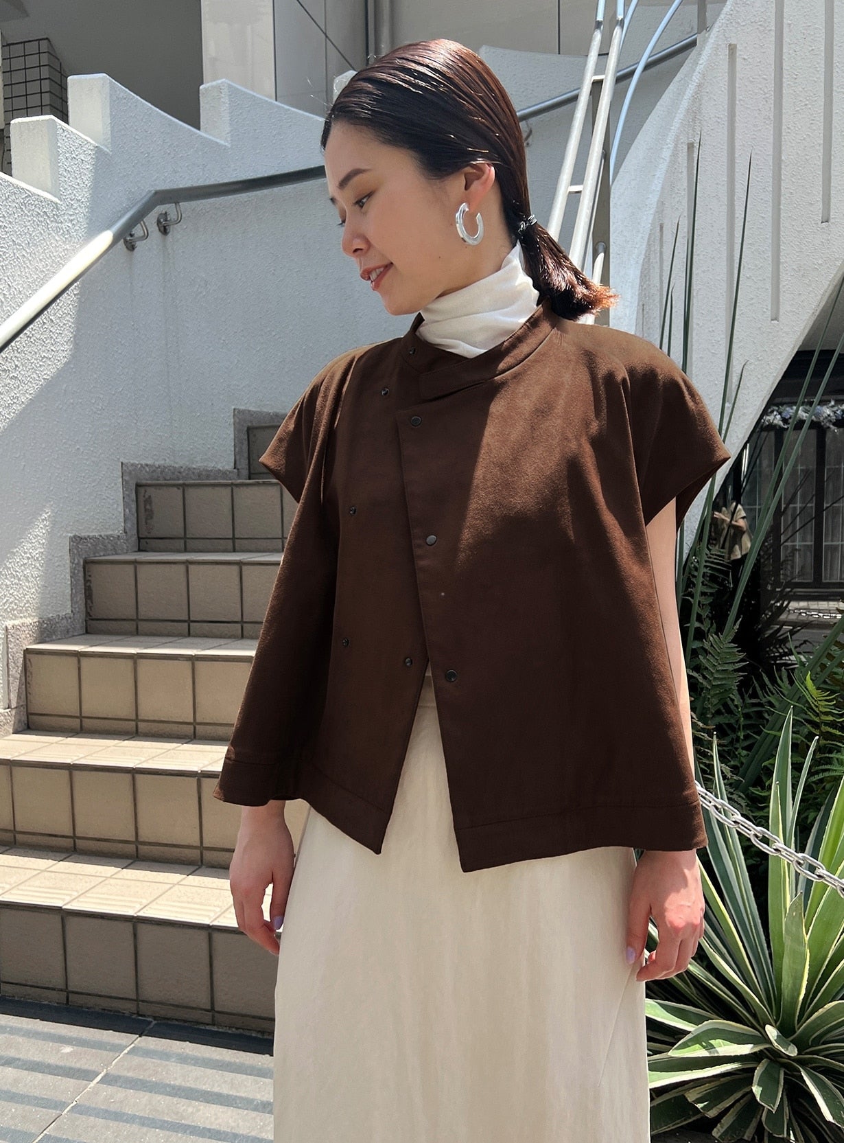 ｒスウェードAラインベスト