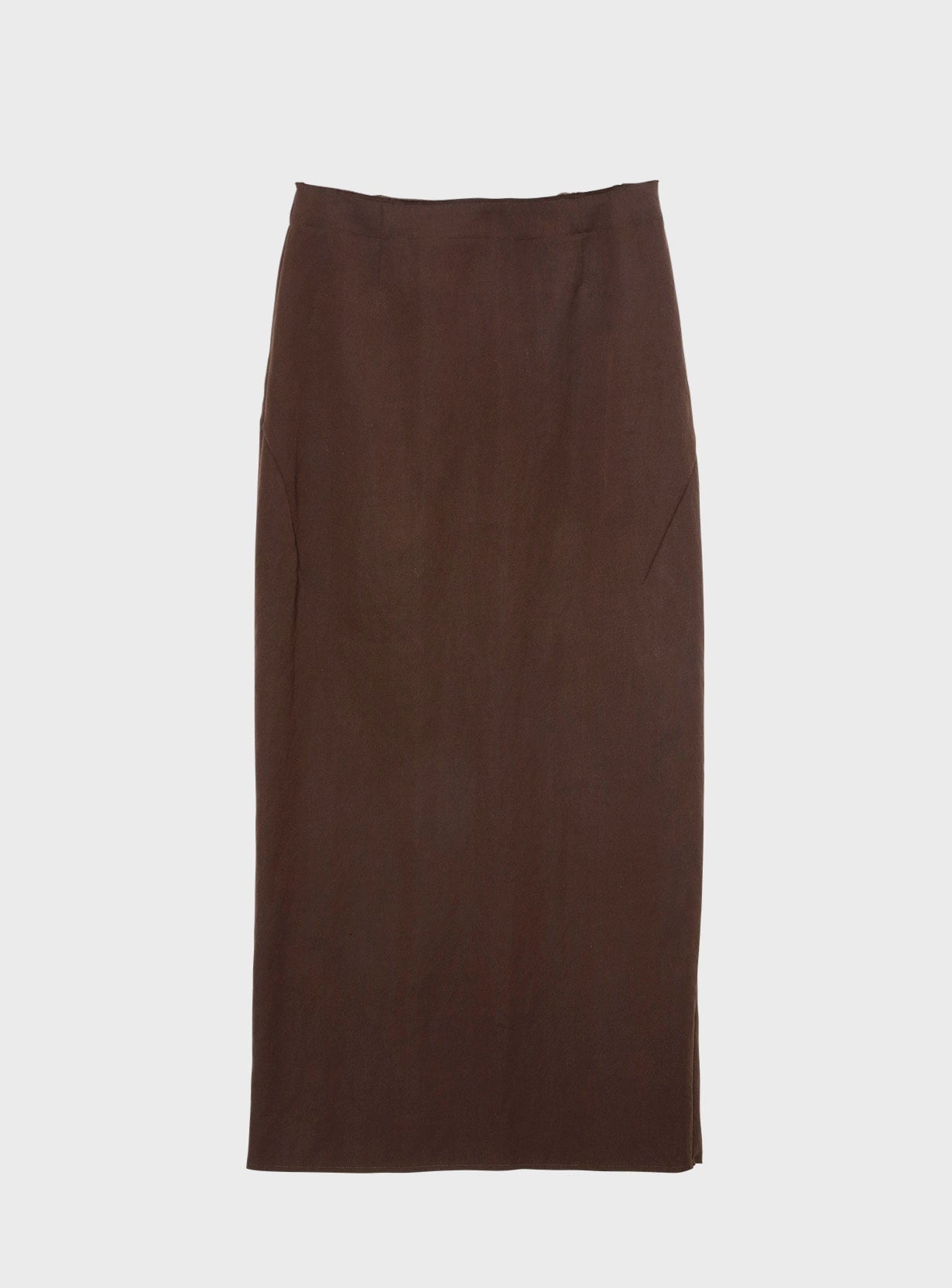 ツイルペンシルスカート