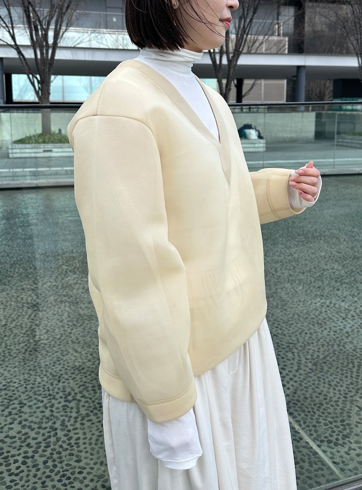シアーダンボールプルオーバー