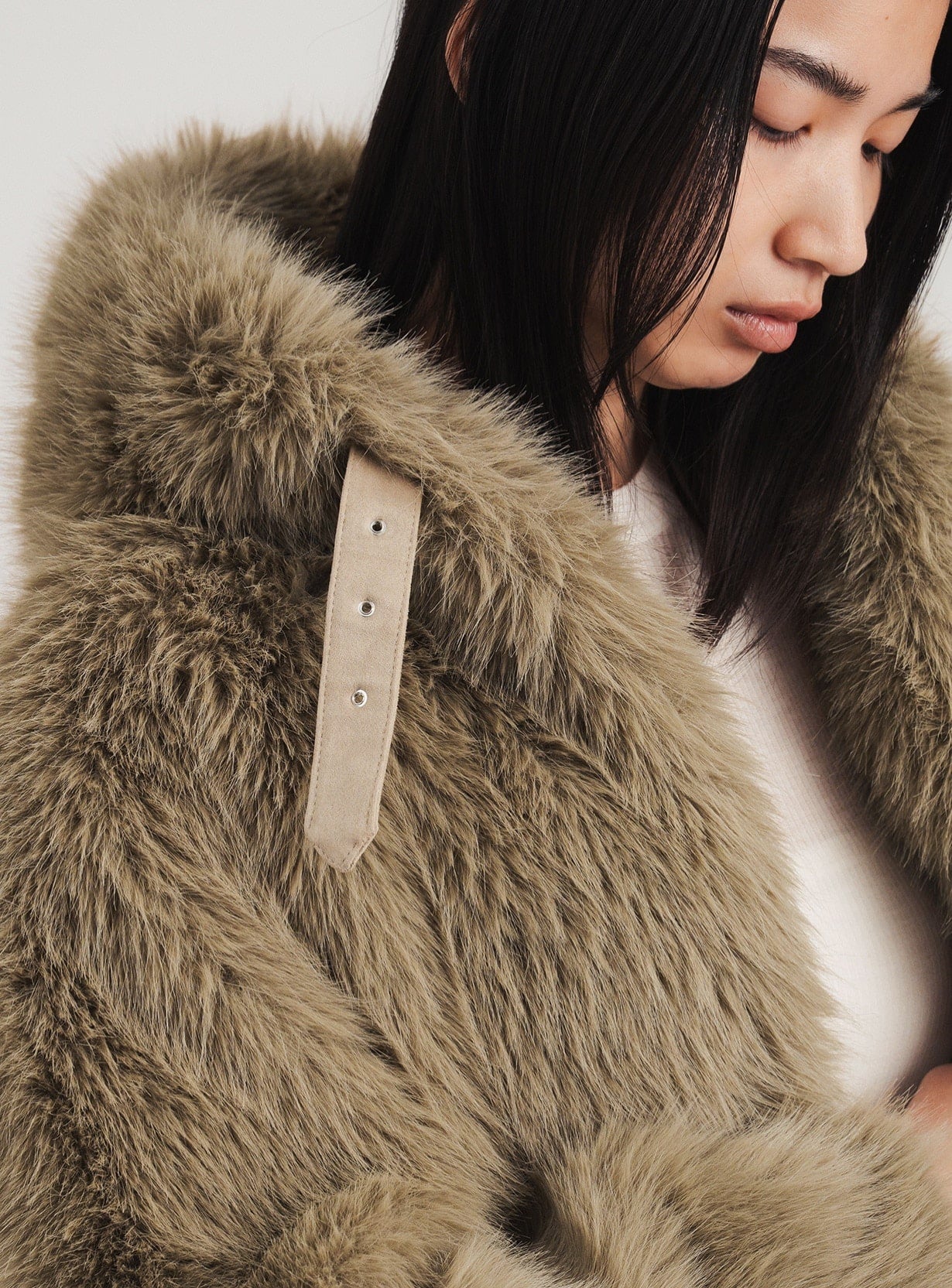 フェイクファーブルゾン