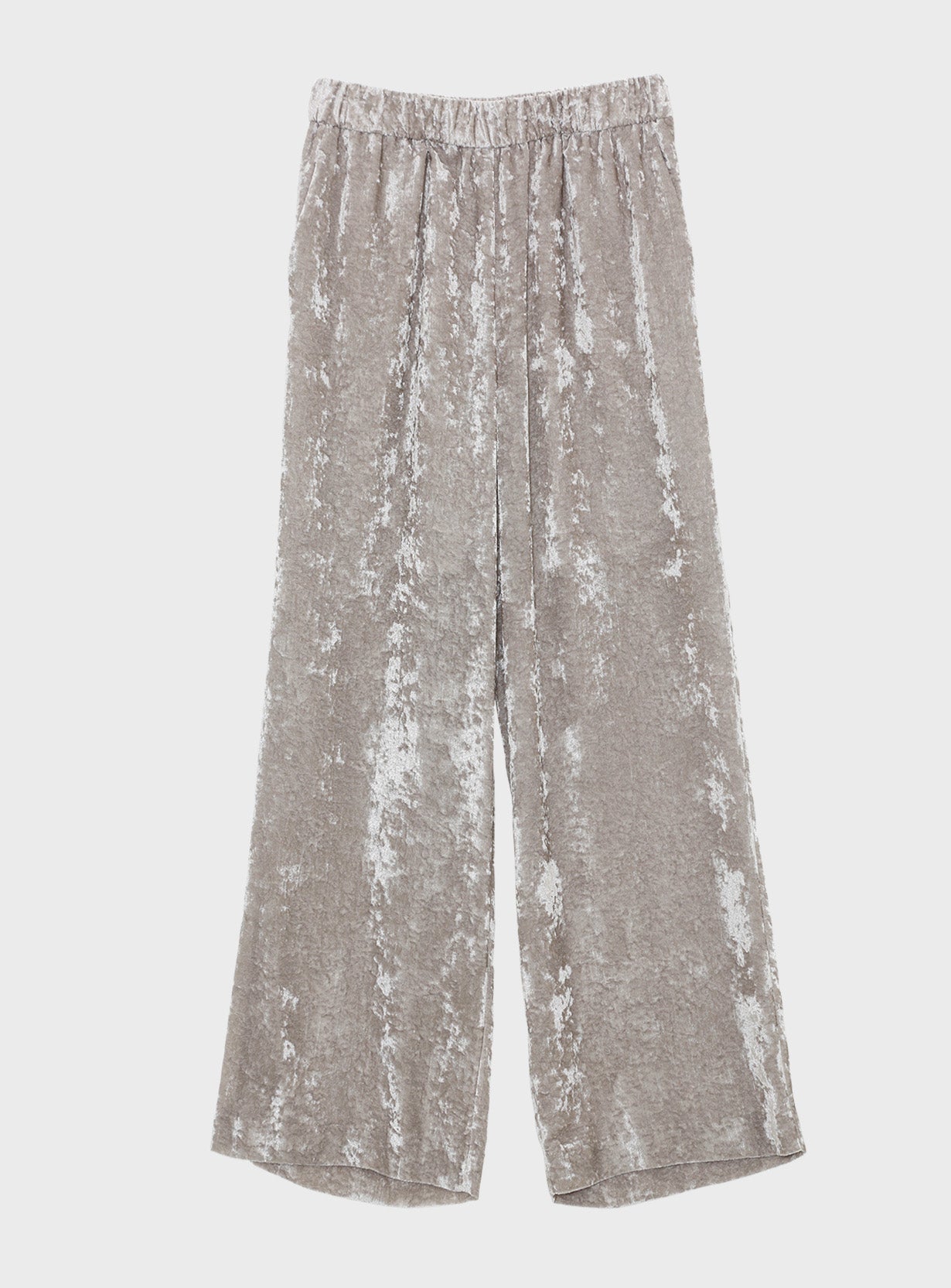 シアーベルベットパンツ