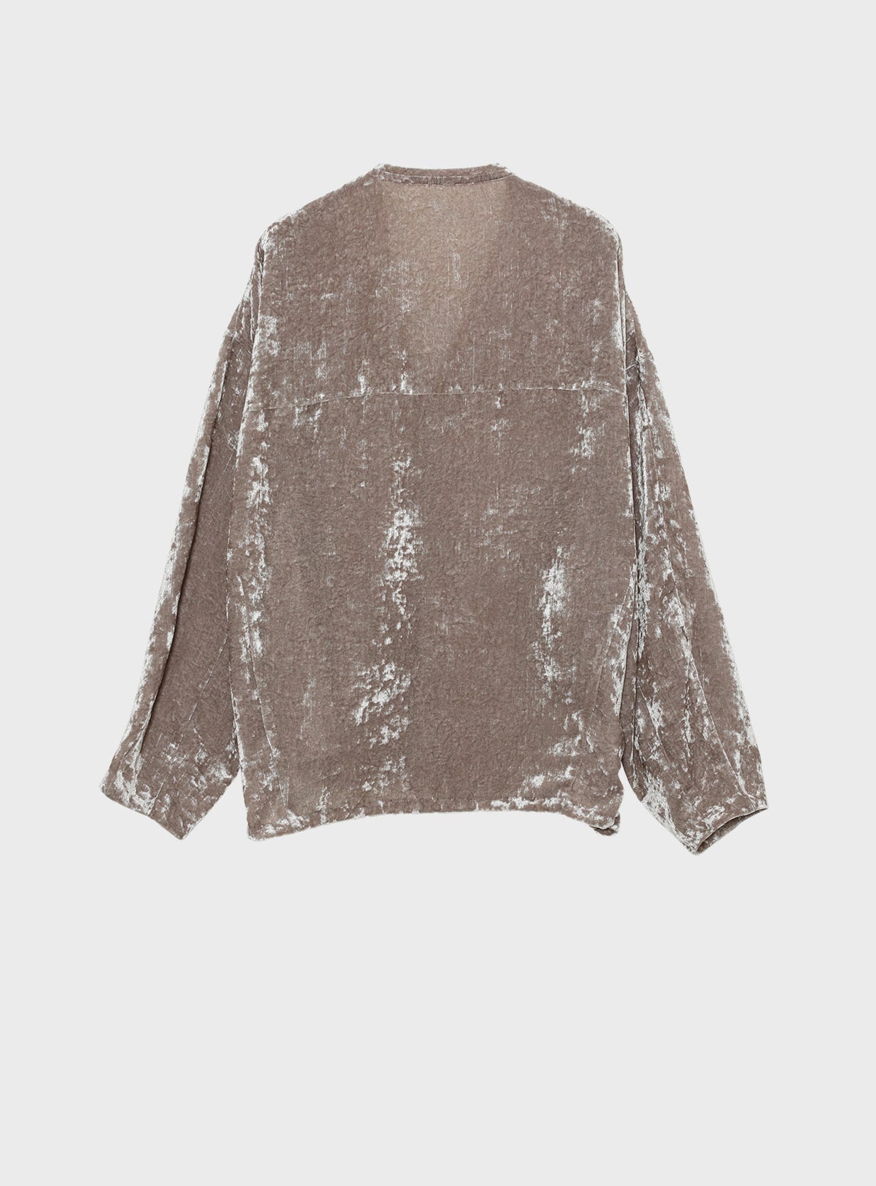 シアーベルベットブルゾン