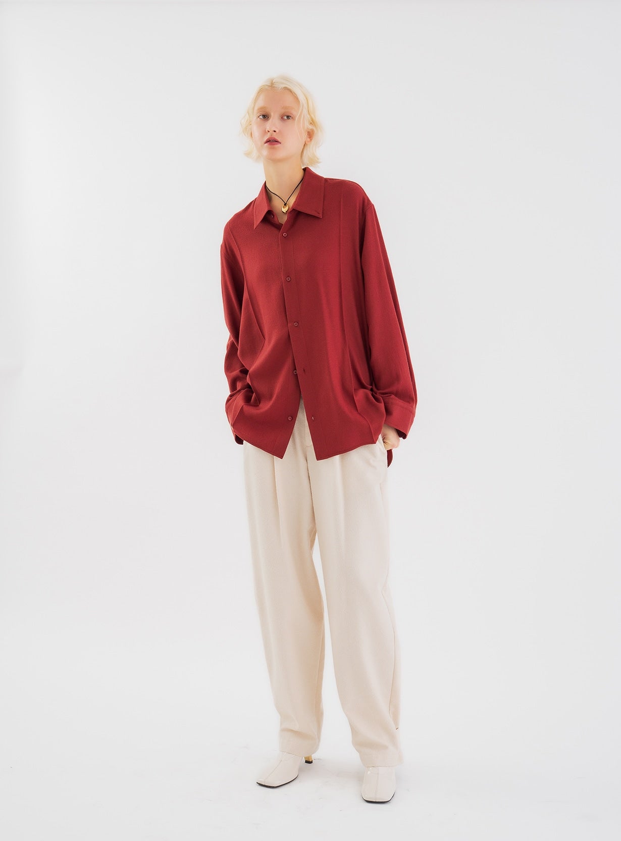 ｒアムンゼンジョーゼットシャツ