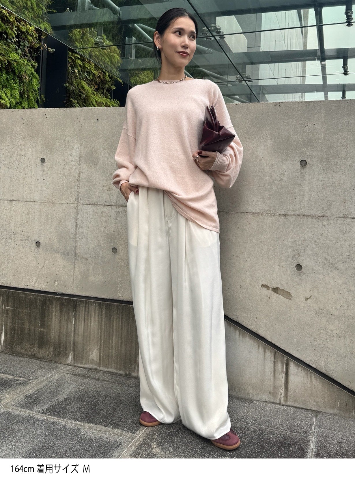 ｒカシミアルーズニットプルオーバー