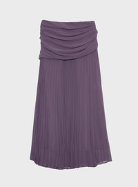 シフォンジョーゼットスカート