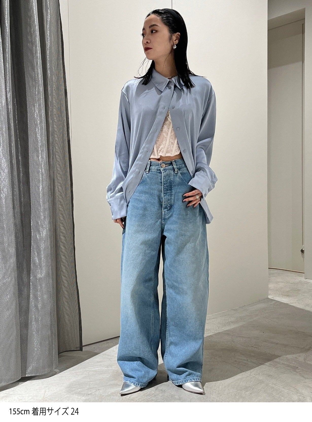 ｒワイドレッグデニム