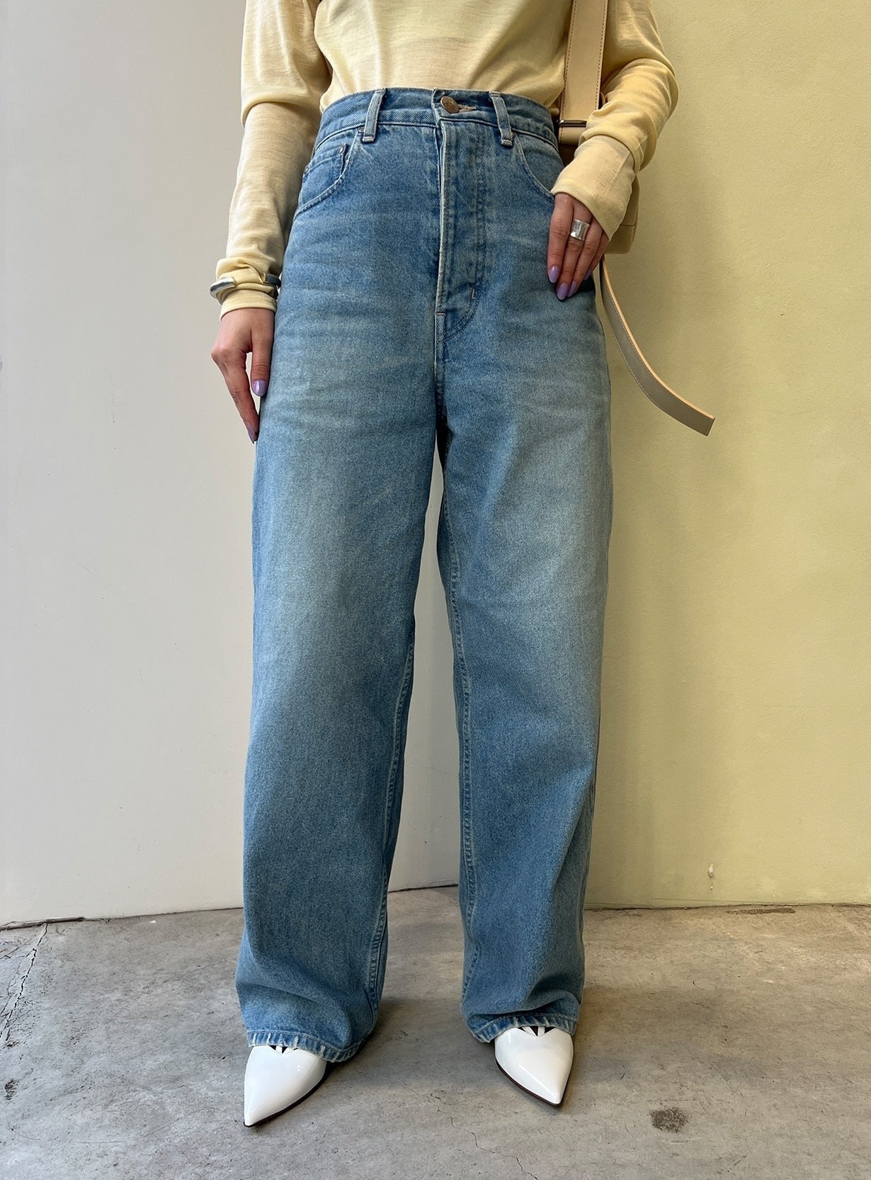 ｒワイドレッグデニム