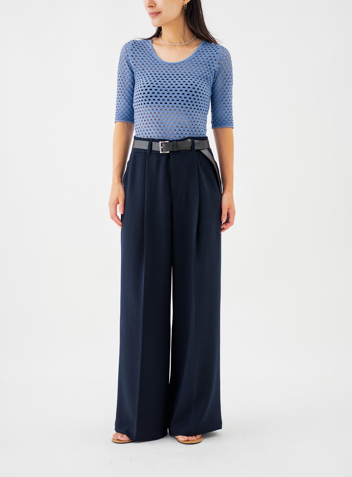 rメッシュニットボディースーツ