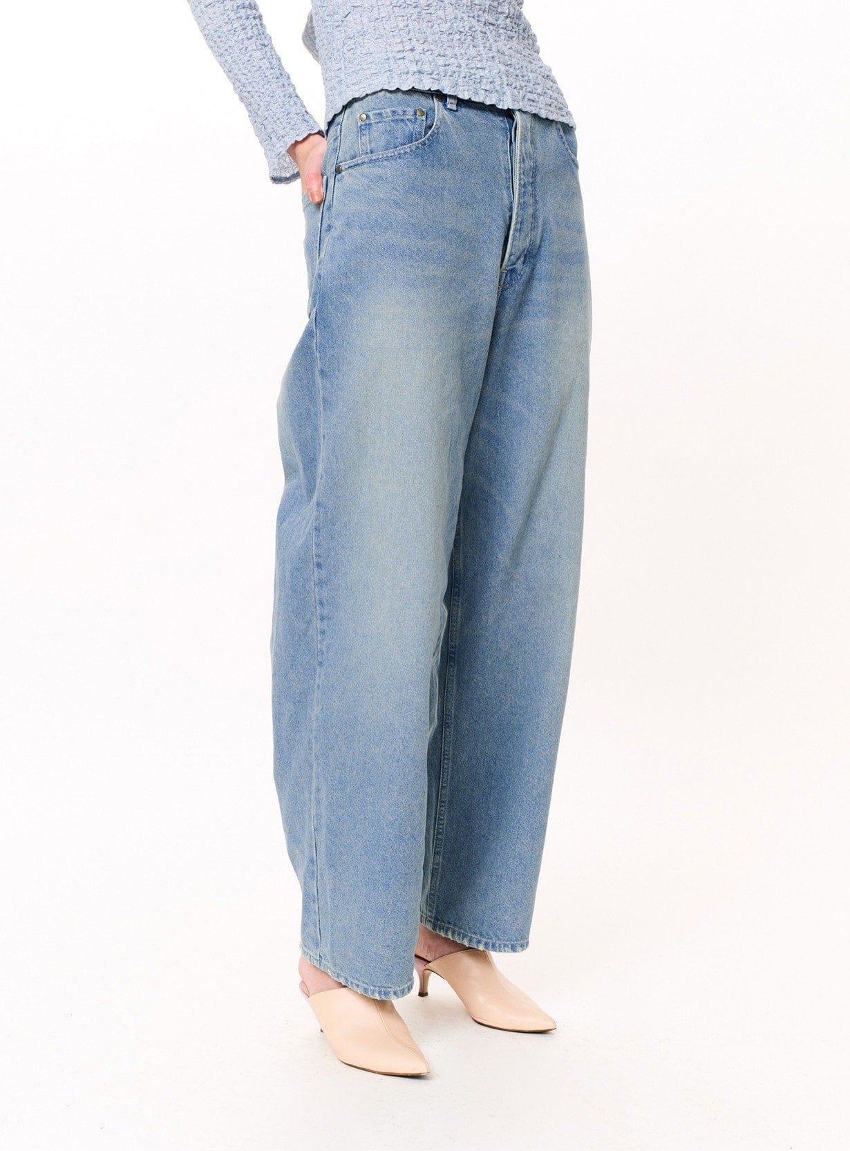 ｒワイドレッグデニム