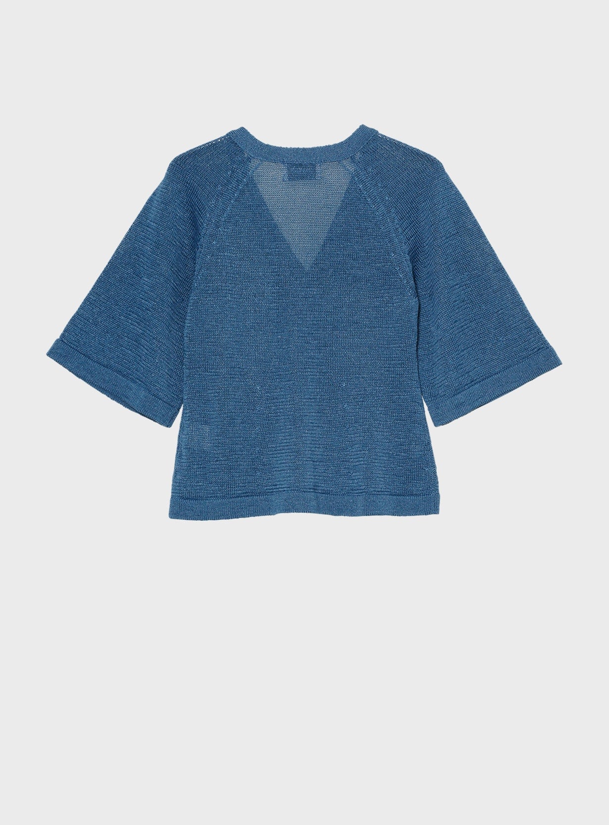 フレアスリーブニットカーディガン