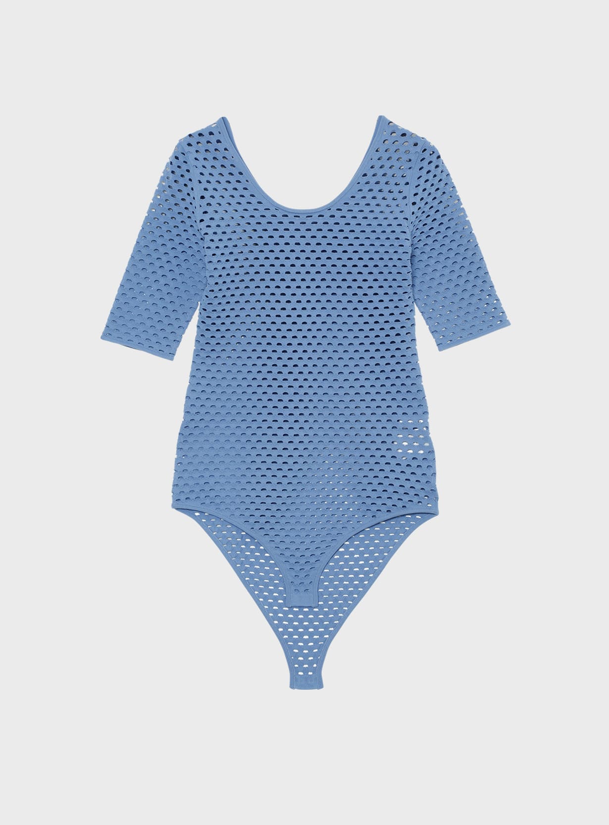 rメッシュニットボディースーツ