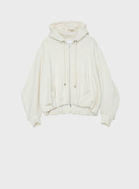 【予約商品】バルーンヘムジップフーディ