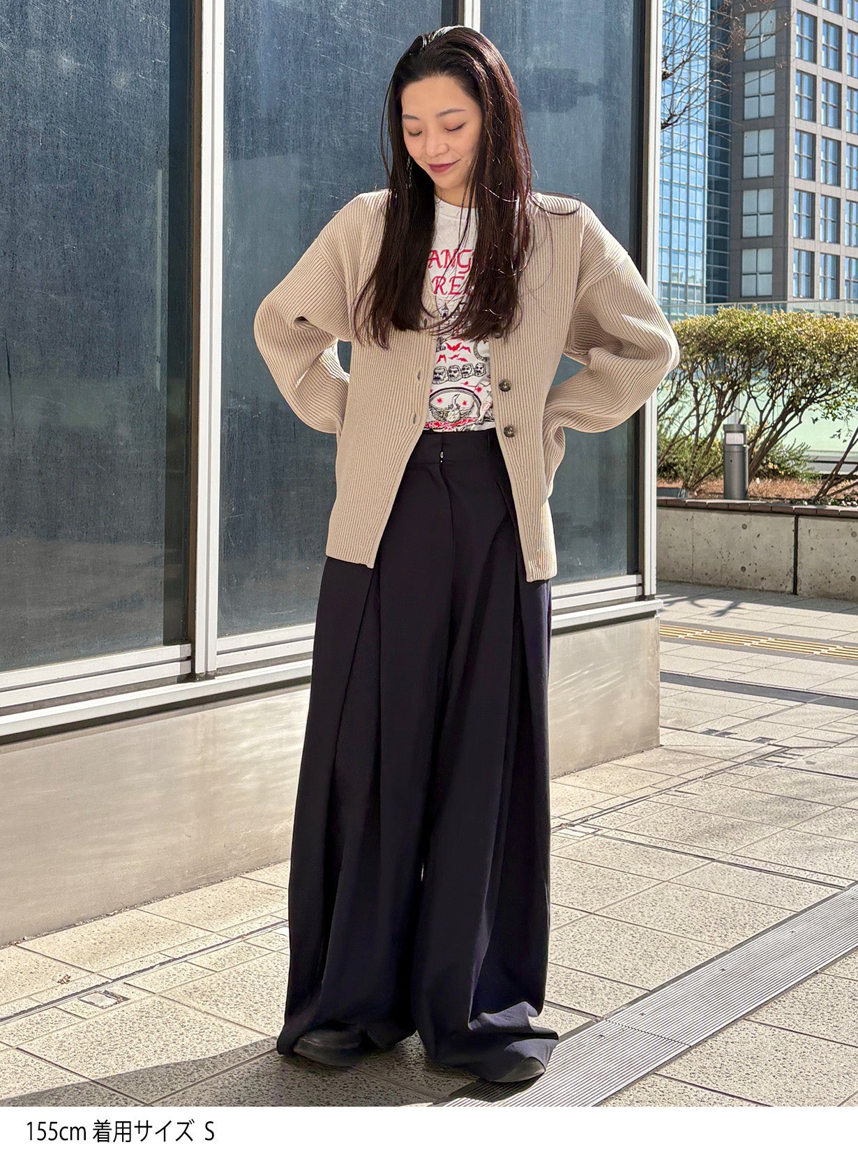 アモッサスリットカーディガン