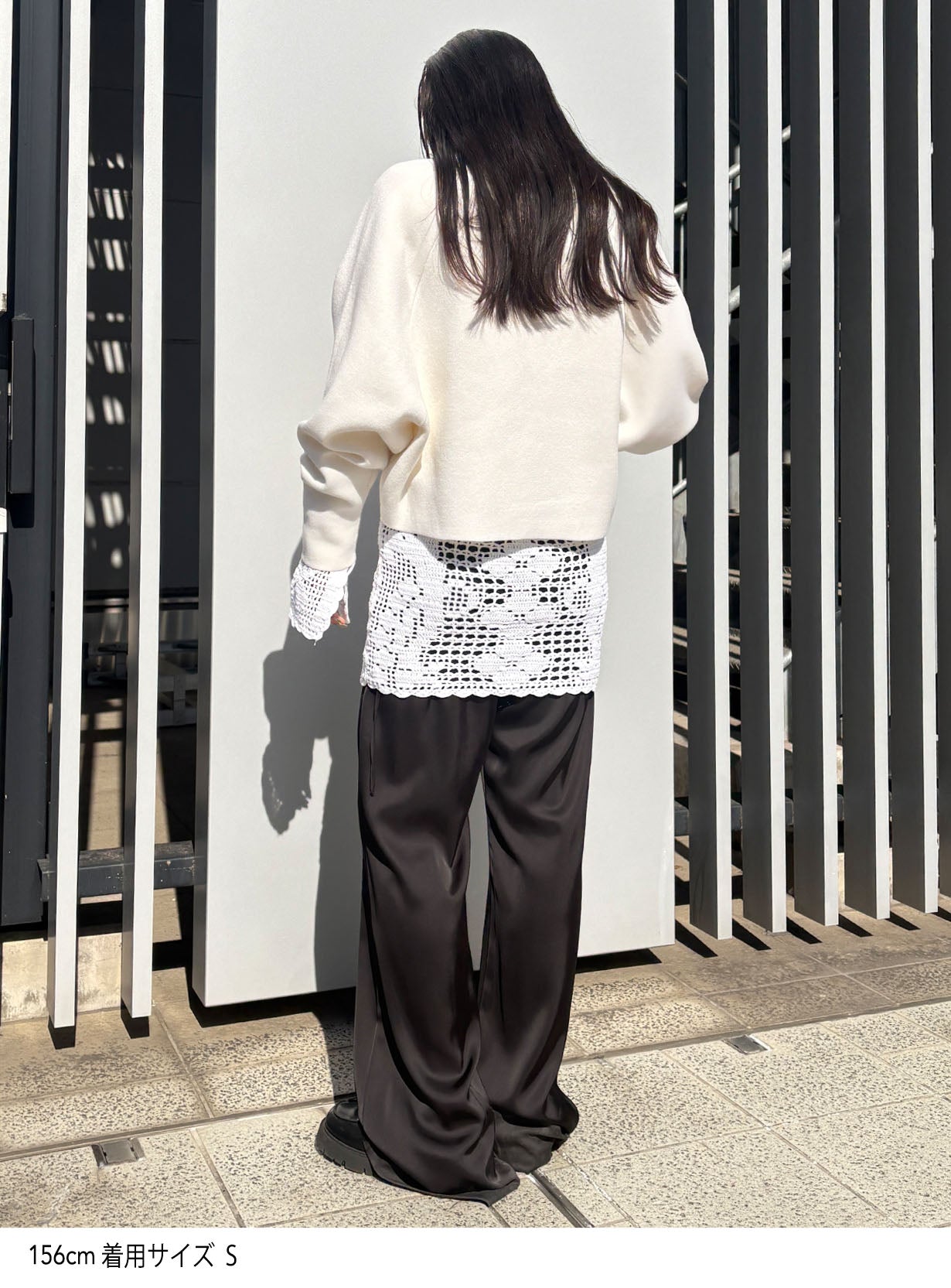 ダブルフェイスニットカーディガン