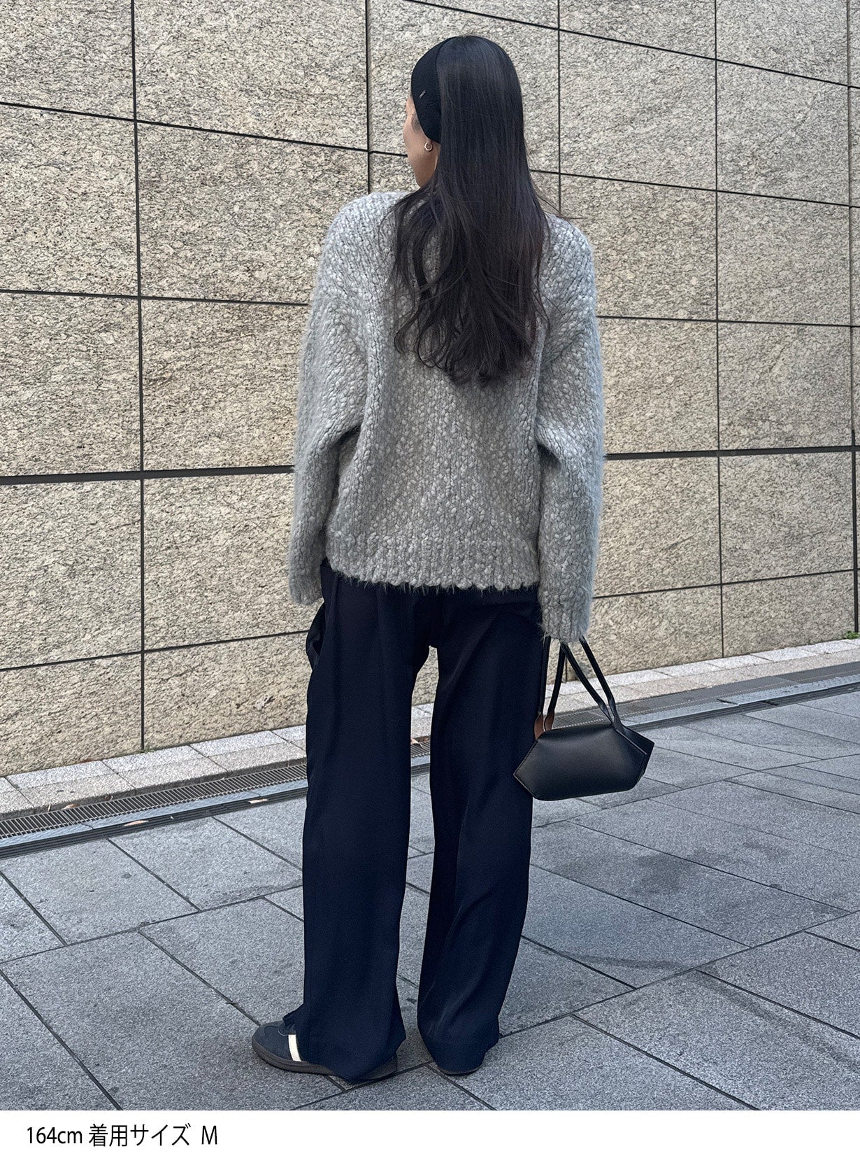 スラブフェザーカーディガン