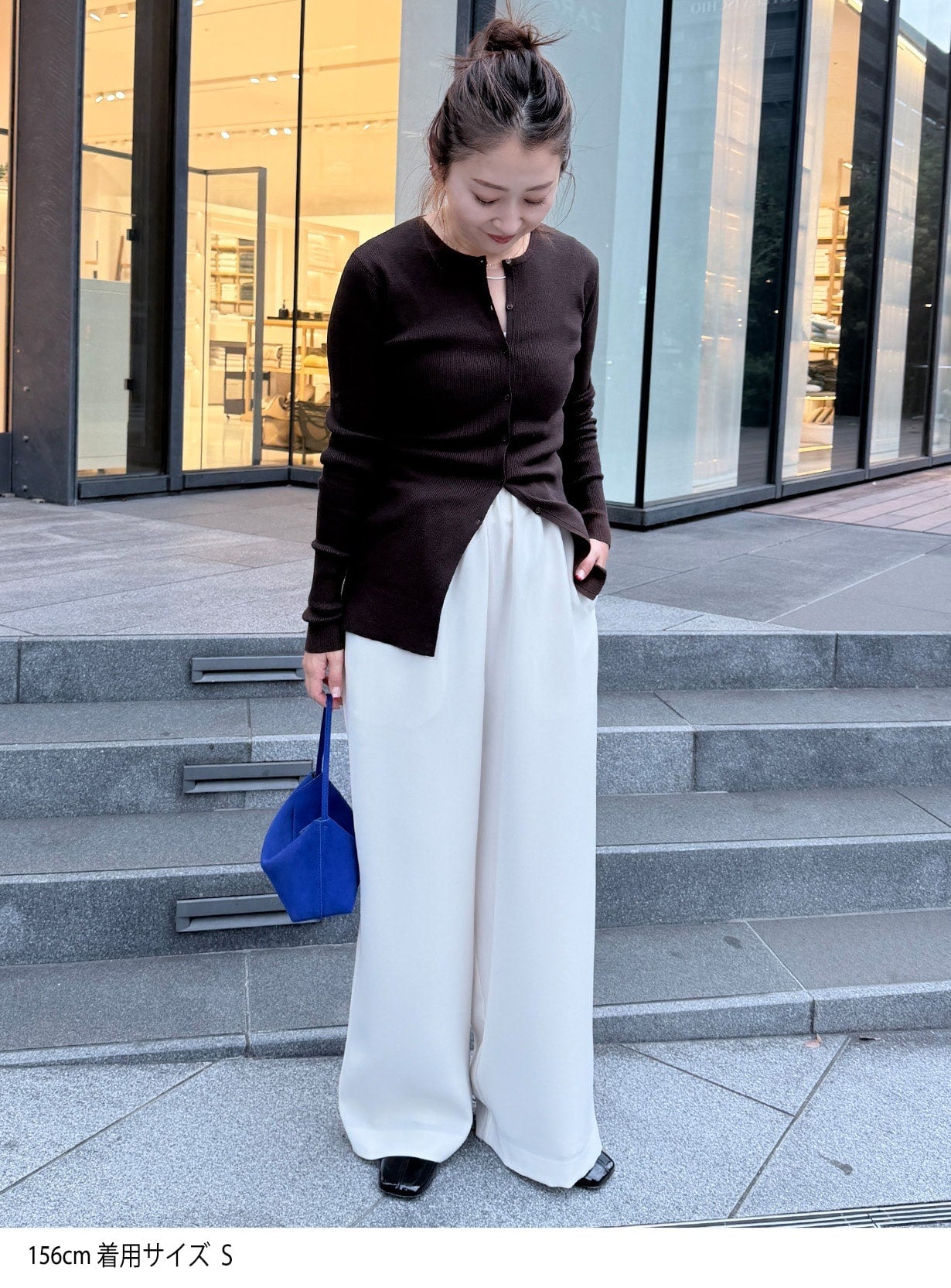 ｒヤクコットンリブカーディガン