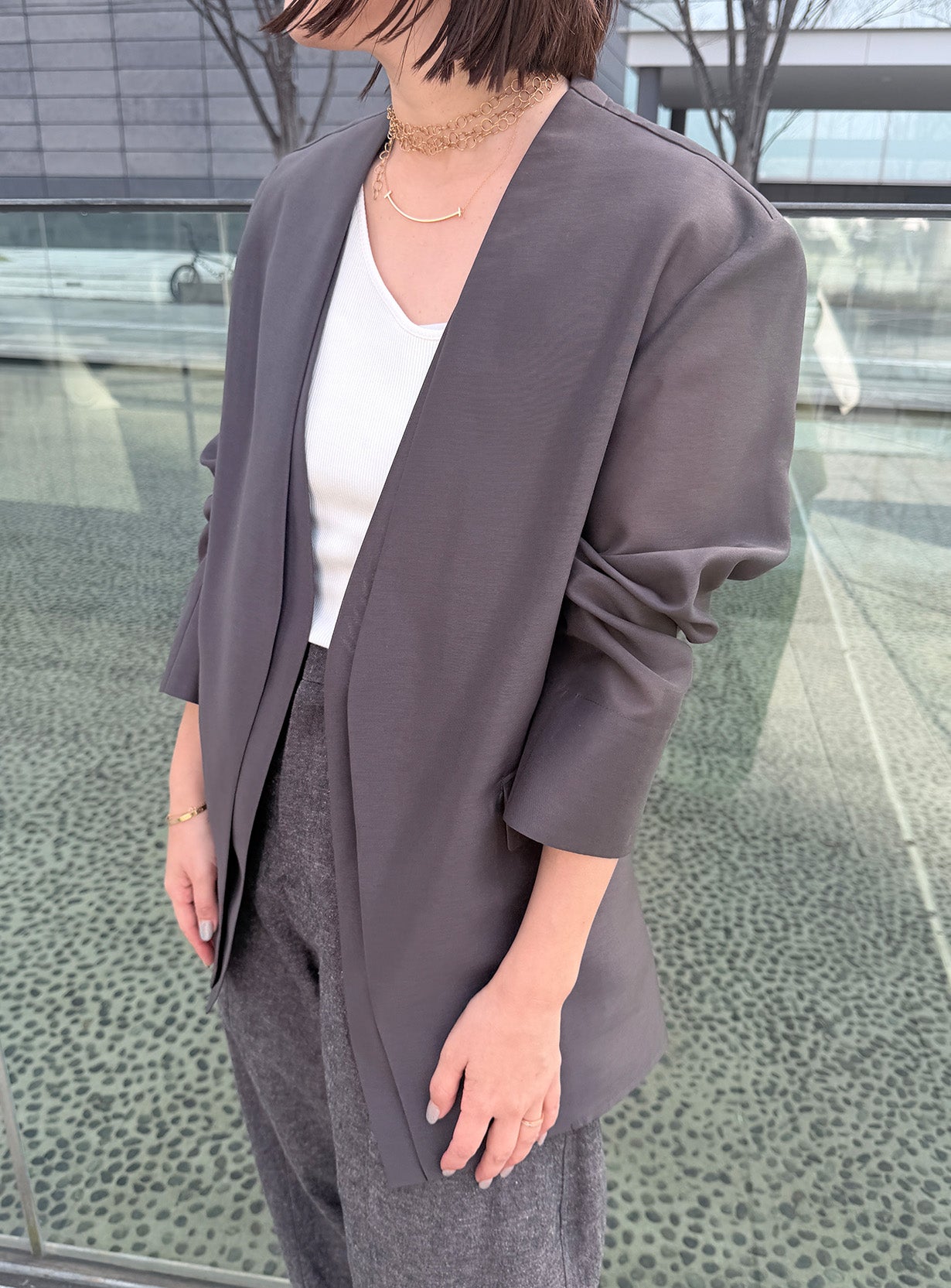 ｒカラーレスシアージャケット