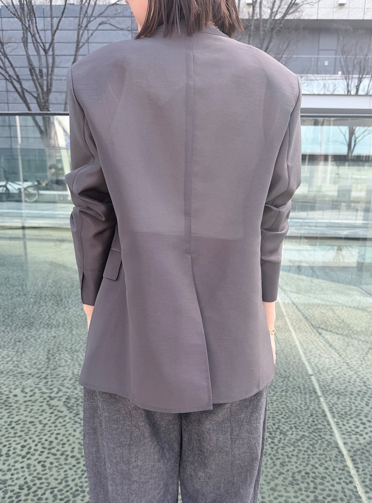 ｒカラーレスシアージャケット