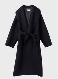 【予約商品】ショールカラーロングコート