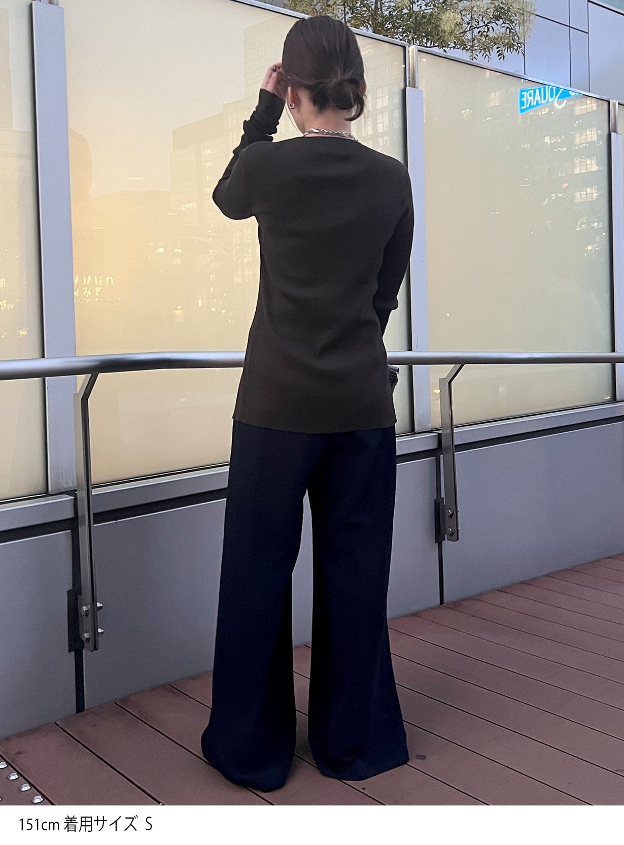 ｒヤクコットンリブカーディガン