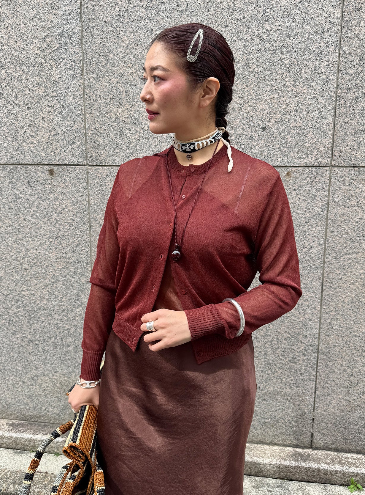 クルーシアーカーディガン