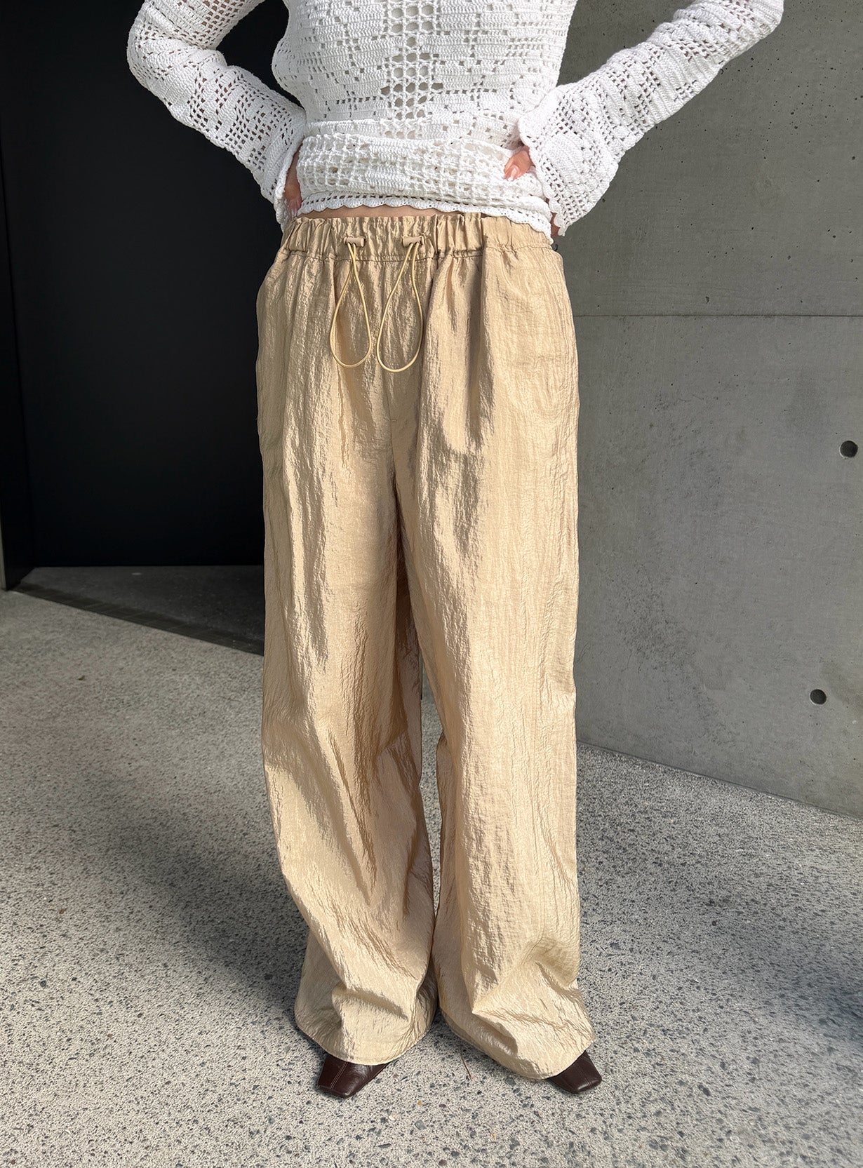 ワッシャーイージーパンツ