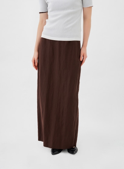 ツイルペンシルスカート