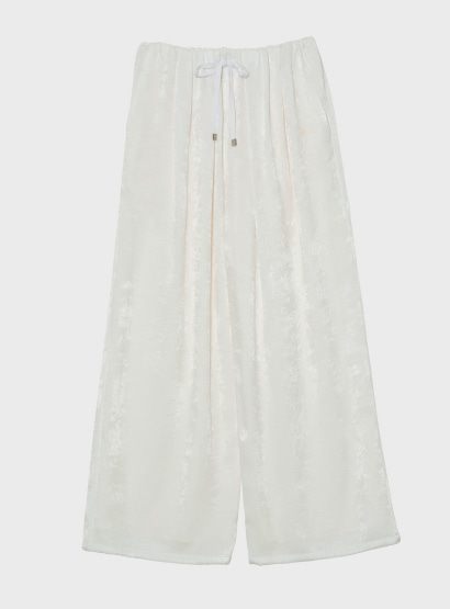 ｒベルベットギャザーパンツ